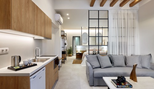 Suite, vistas al jardín