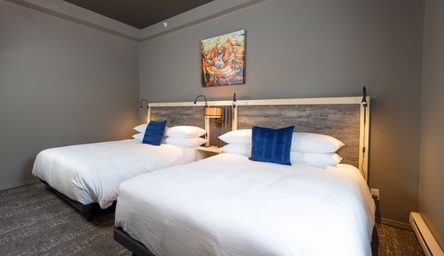 Habitación estándar doble, 2 camas de matrimonio