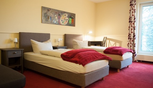 Habitación clásica con 2 camas individuales, 2 camas individuales, vistas al jardín