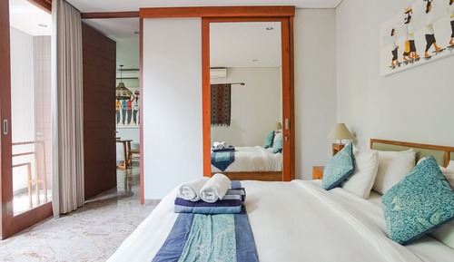 Habitación doble, piscina privada