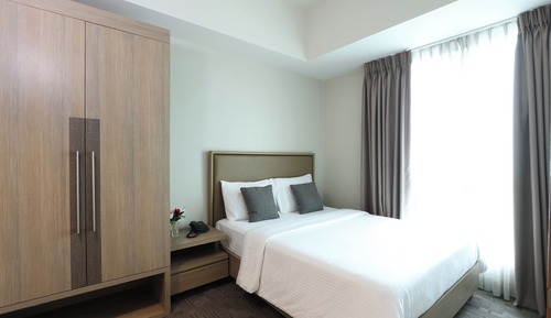 Suite ejecutiva, 2 habitaciones, no fumadores, vistas a la ciudad