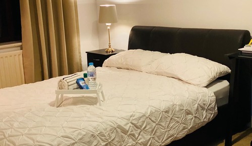 Habitación doble, baño privado, vistas al jardín