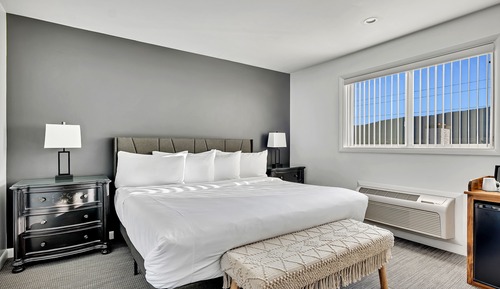 Habitación estándar, 1 cama de matrimonio grande, vistas al lago