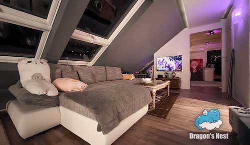 Loft de lujo, 1 cama de matrimonio con sofá cama