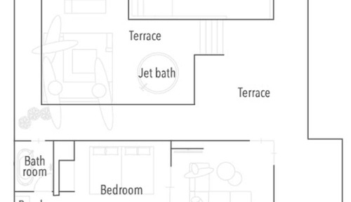 Habitación cuádruple de diseño, no fumadores, vistas al mar