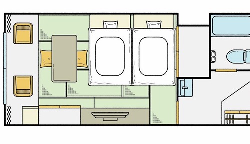 Habitación tradicional, no fumadores (Japanese Style Room)
