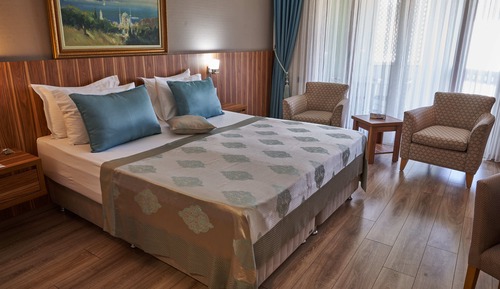 Habitación Deluxe, 1 cama doble, vistas al patio