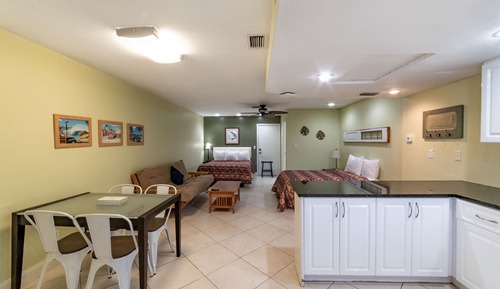 Suite estudio familiar, cocina
