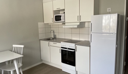 Estudio, 2 camas individuales