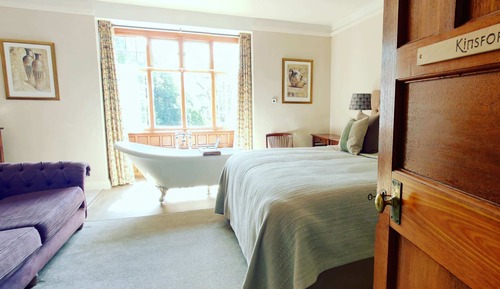 Habitación romántica doble, baño privado (Kinsford)