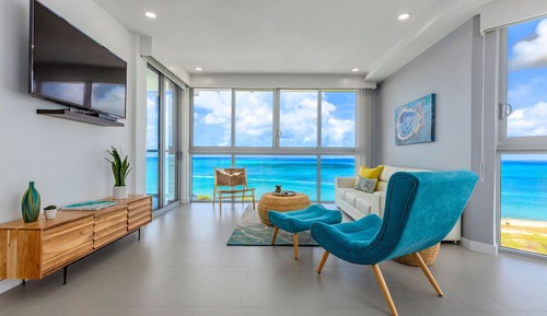 Habitación superior, 3 habitaciones, balcón, vistas al mar