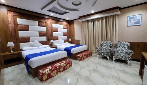 Habitación cuádruple Deluxe, vistas a la ciudad