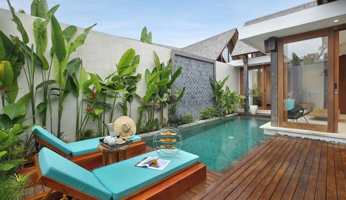 Villa, 2 habitaciones, piscina privada