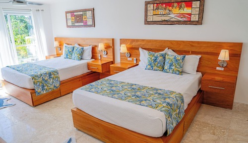 Apartamento Deluxe, 2 habitaciones, balcón, vistas al jardín