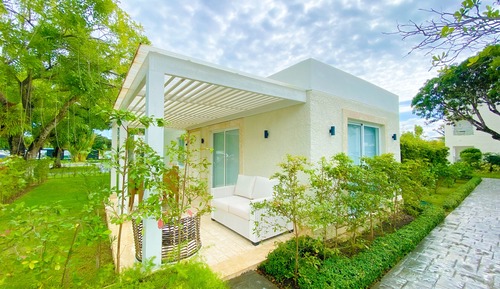 Villa Confort, balcón, vistas al jardín