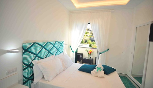 Habitación Deluxe doble, balcón, vistas al mar
