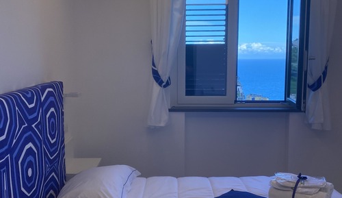 Habitación Deluxe doble, balcón, vistas al mar
