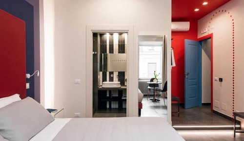 Habitación junior con 1 cama doble o 2 individuales