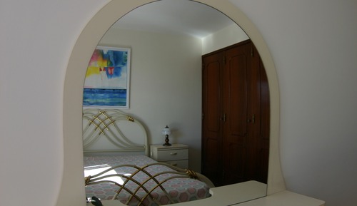 Habitación estándar doble, 1 cama de matrimonio, no fumadores, vistas parciales al mar (Room 1)