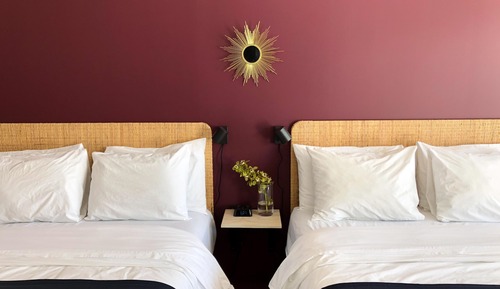 Habitación estándar, 2 camas de matrimonio, no fumadores