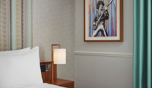 Habitación superior, 1 cama de matrimonio grande