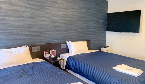 Habitación con 2 camas individuales, fumadores