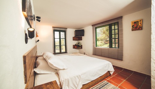 Habitación Confort doble, 1 cama doble, no fumadores, vistas a la montaña