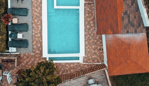 Habitación familiar doble, 2 camas de matrimonio, balcón, vistas a la bahía