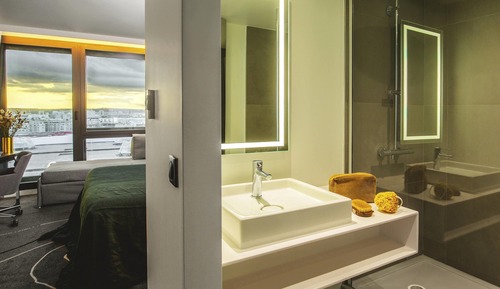 Habitación familiar, 1 cama de matrimonio con sofá cama