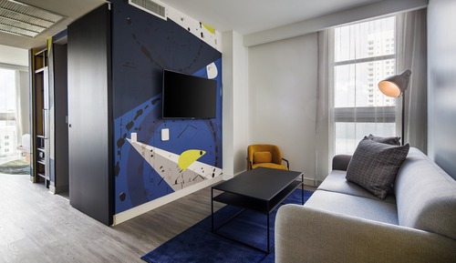 Habitación Premium, 1 cama de matrimonio grande con sofá cama