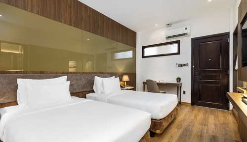 Habitación con 2 camas individuales