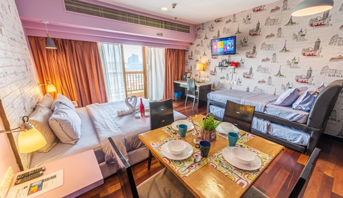 Suite estudio familiar, 1 habitación
