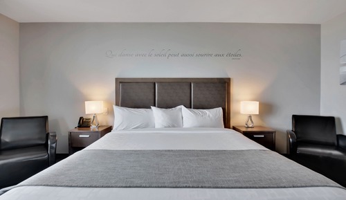 Habitación superior, 1 cama de matrimonio grande, vistas al río