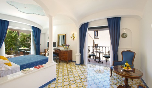 Suite junior, balcón, vistas al jardín