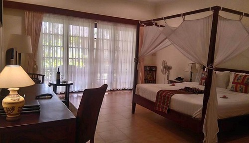 Villa, vistas al jardín