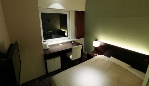 Habitación individual, 1 cama doble, fumadores (   A )