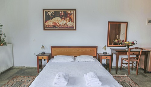 Habitación económica doble, vistas al jardín