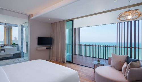 Suite, 1 cama de matrimonio grande, vistas al mar (Prestige)