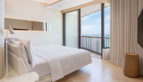 Suite familiar, 1 cama de matrimonio grande, vistas al mar (Premium)