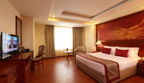 Habitación ejecutiva doble, 1 habitación, baño privado, vistas a la montaña