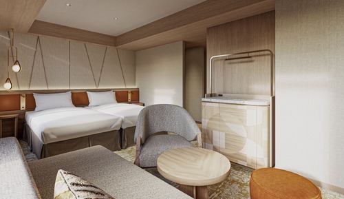 Habitación Deluxe con 2 camas individuales, no fumadores