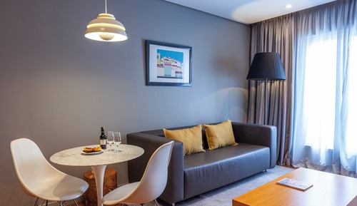 Suite superior, cocina básica