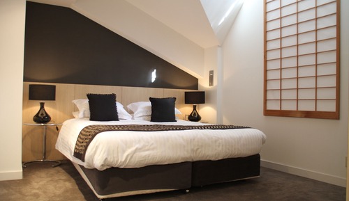 Habitación Deluxe, 4 habitaciones (4 King or Twin and Queen Wall Bed)