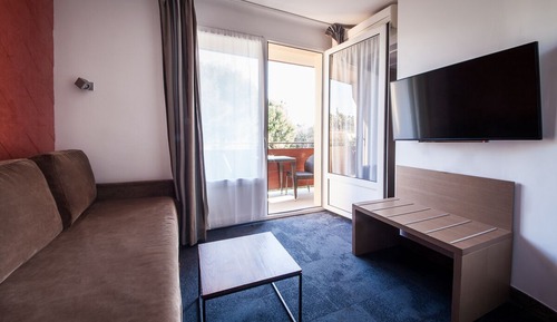 Suite junior, balcón