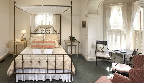 Habitación, 1 cama de matrimonio, chimenea