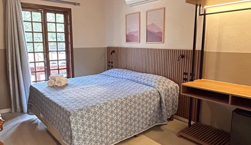 Habitación superior, baño privado, vistas al jardín