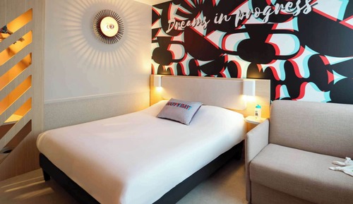 Habitación estándar, 1 cama doble con sofá cama