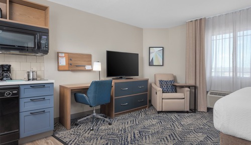 Suite estudio, 1 cama de matrimonio, cocina