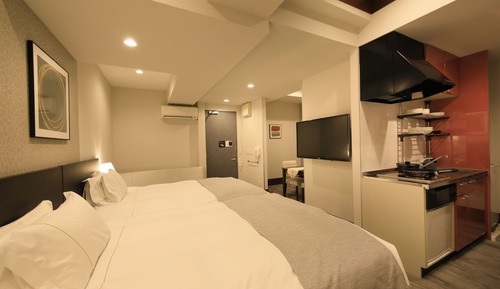 Habitación superior con 2 camas individuales, no fumadores (Two Double Beds)