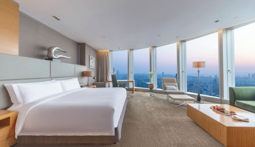 Suite Club, 1 cama de matrimonio grande, accesible para personas con discapacidad (City View)